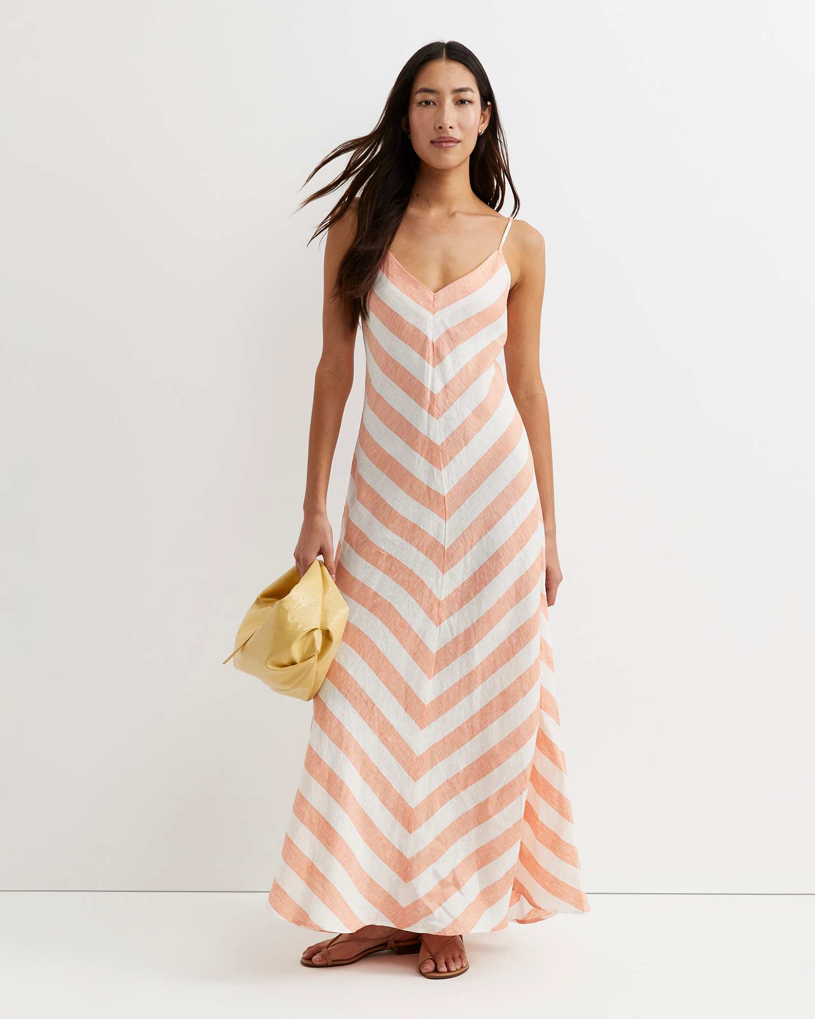 Callie Stripe Slip Dress