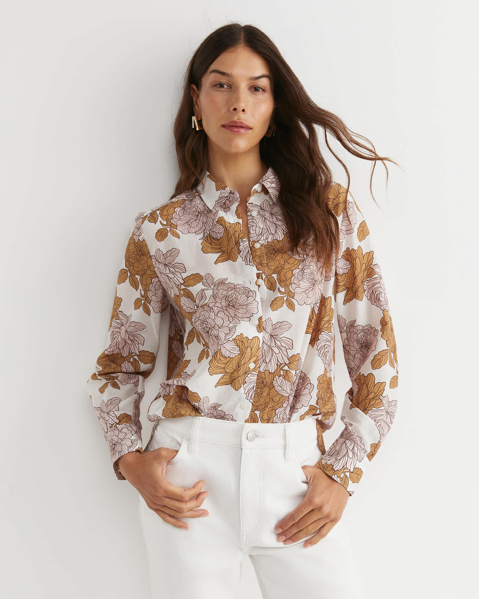 Miranda Cotton Silk Shirt