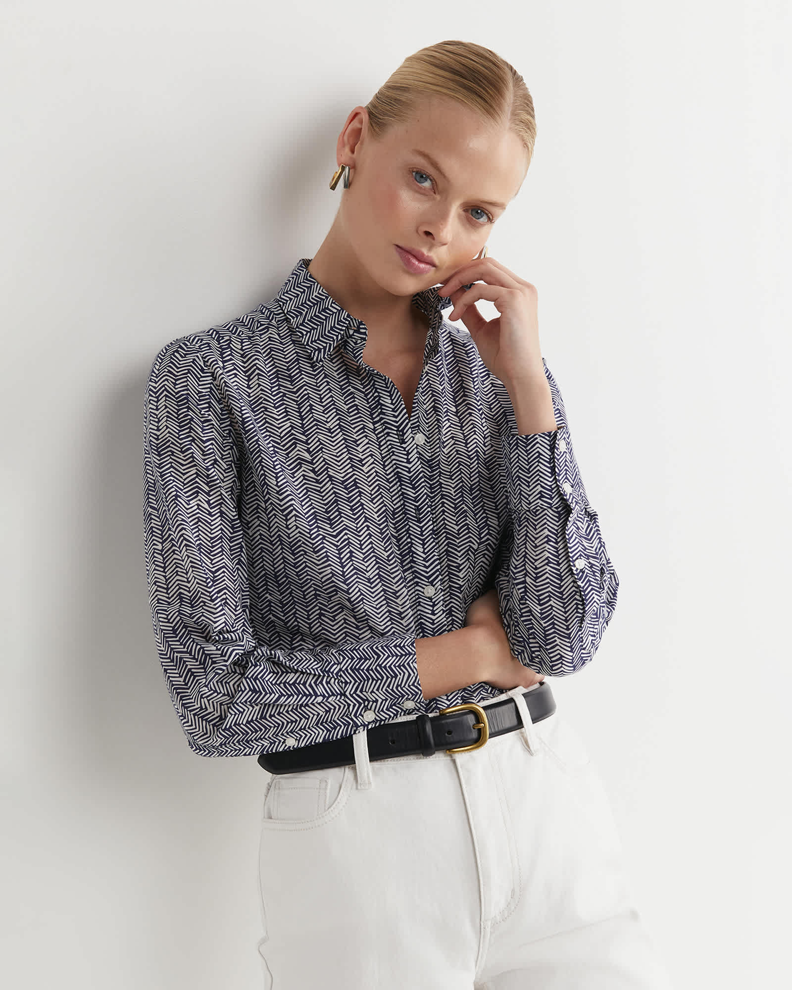 Harriet Cotton Silk Shirt