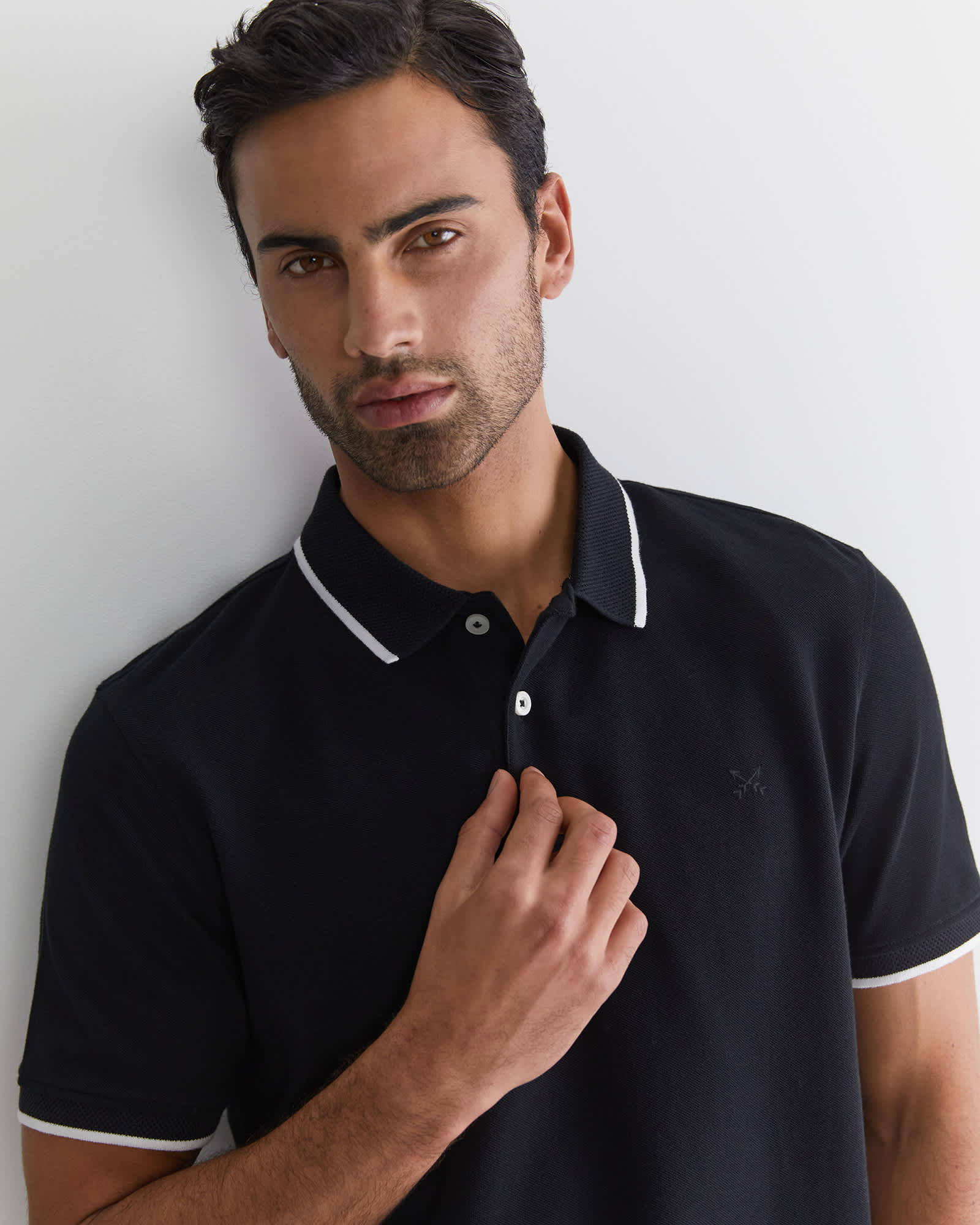 SC Tipped Pique Polo