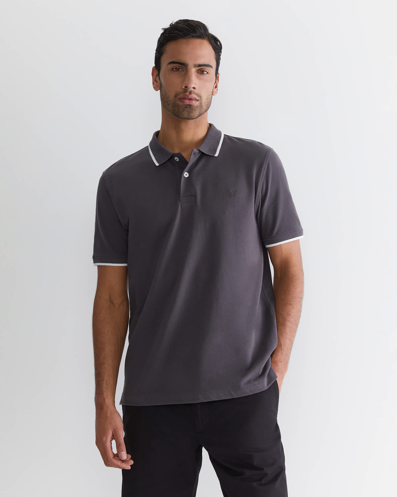 SC Tipped Pique Polo