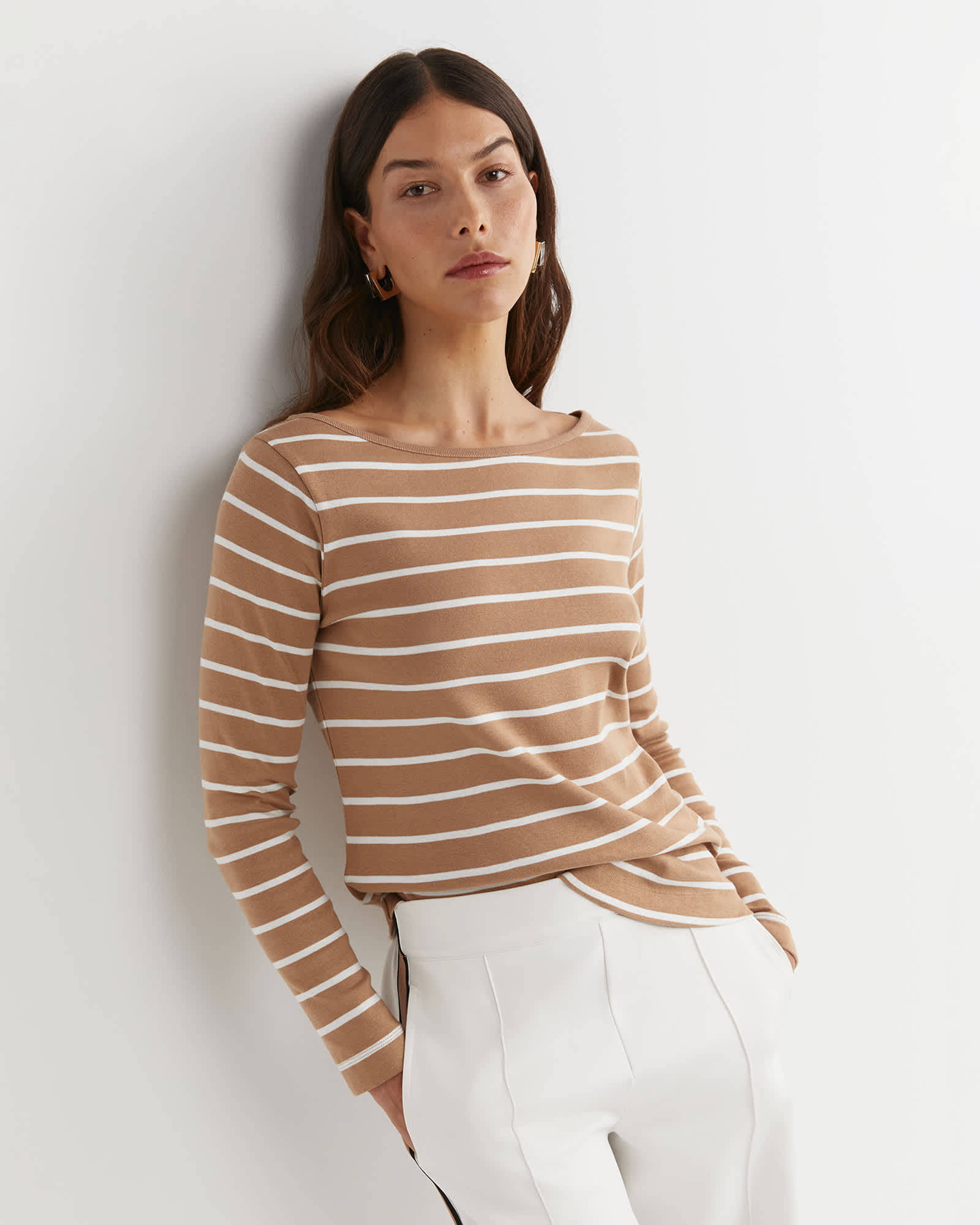 Heidi Long Sleeve Rib Tee