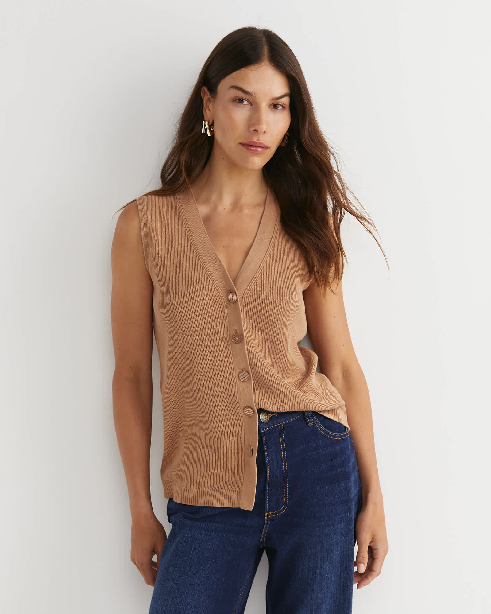Becky Cotton Vest