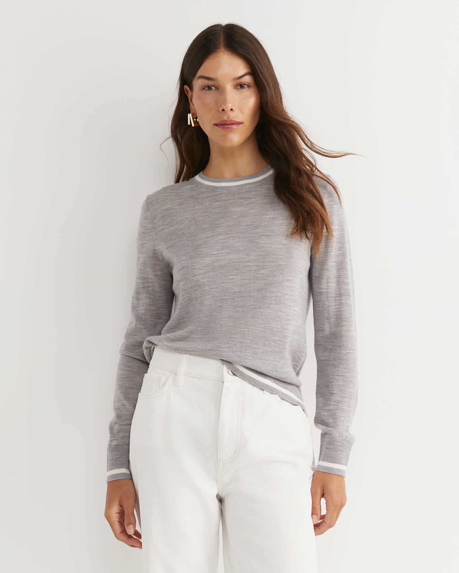 Francis Merino Crew Neck Knit