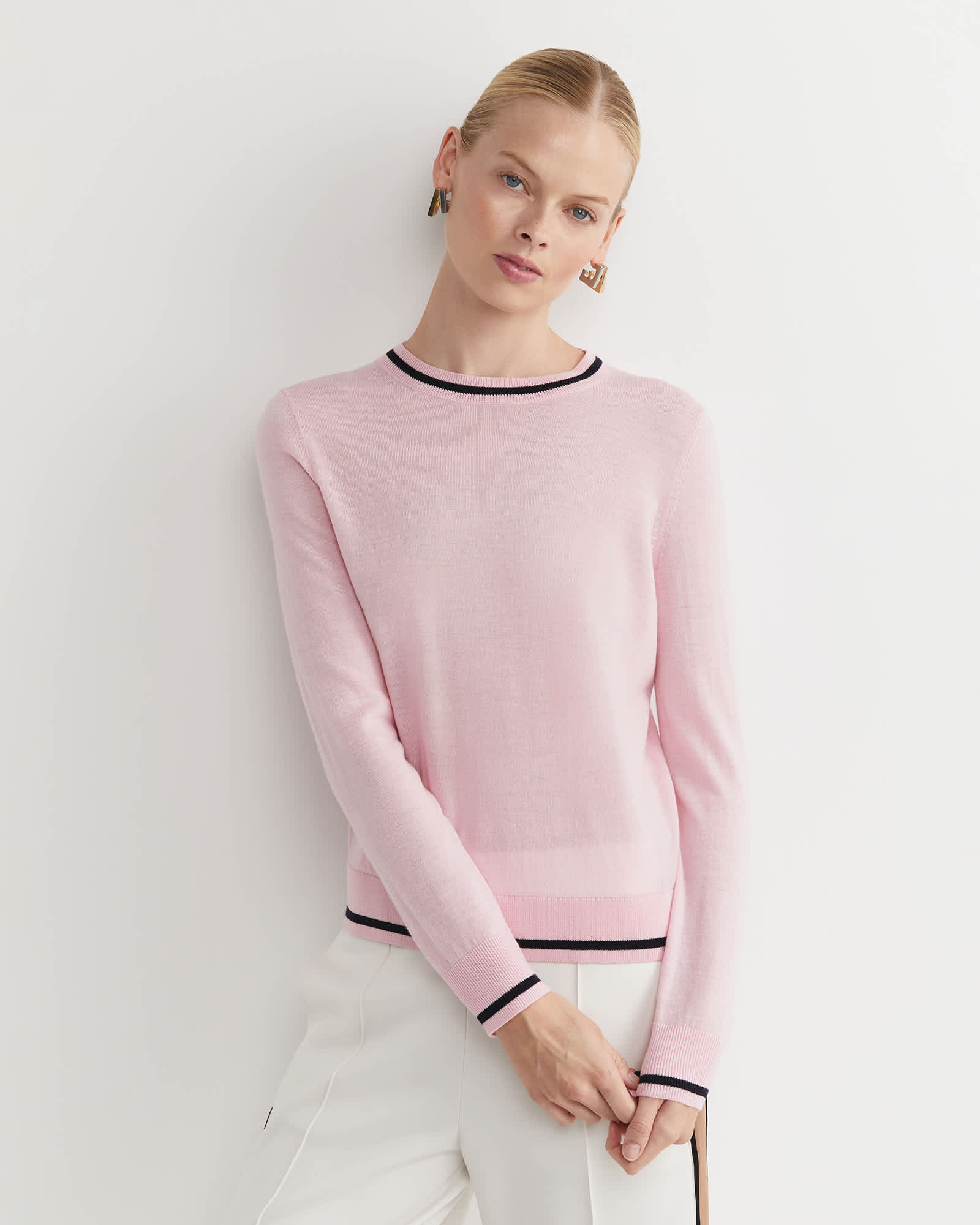 Francis Merino Crew Neck Knit