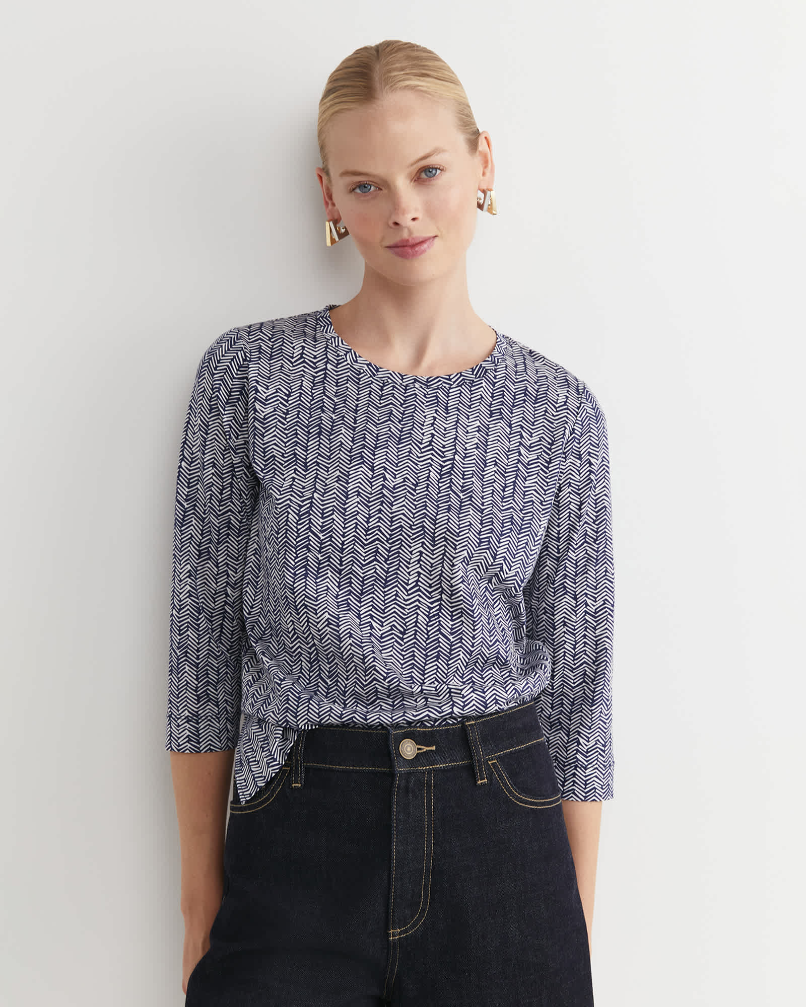 Harriet Mercerised Tee