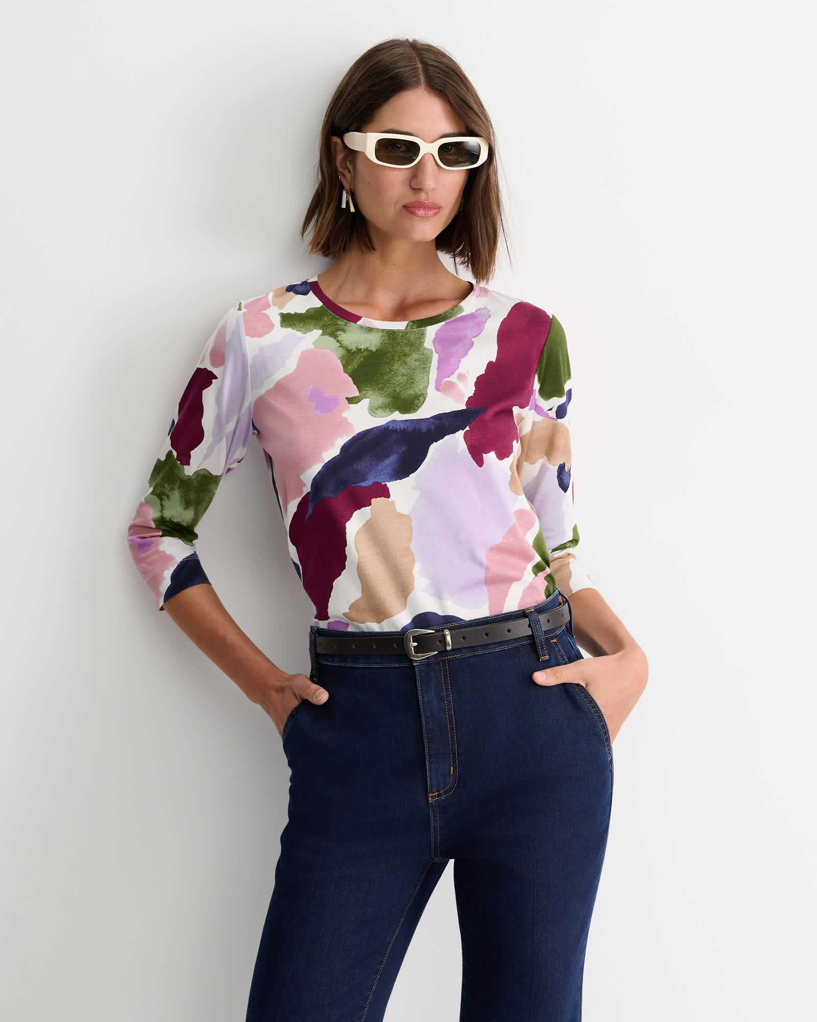 Leah Mercerised Tee
