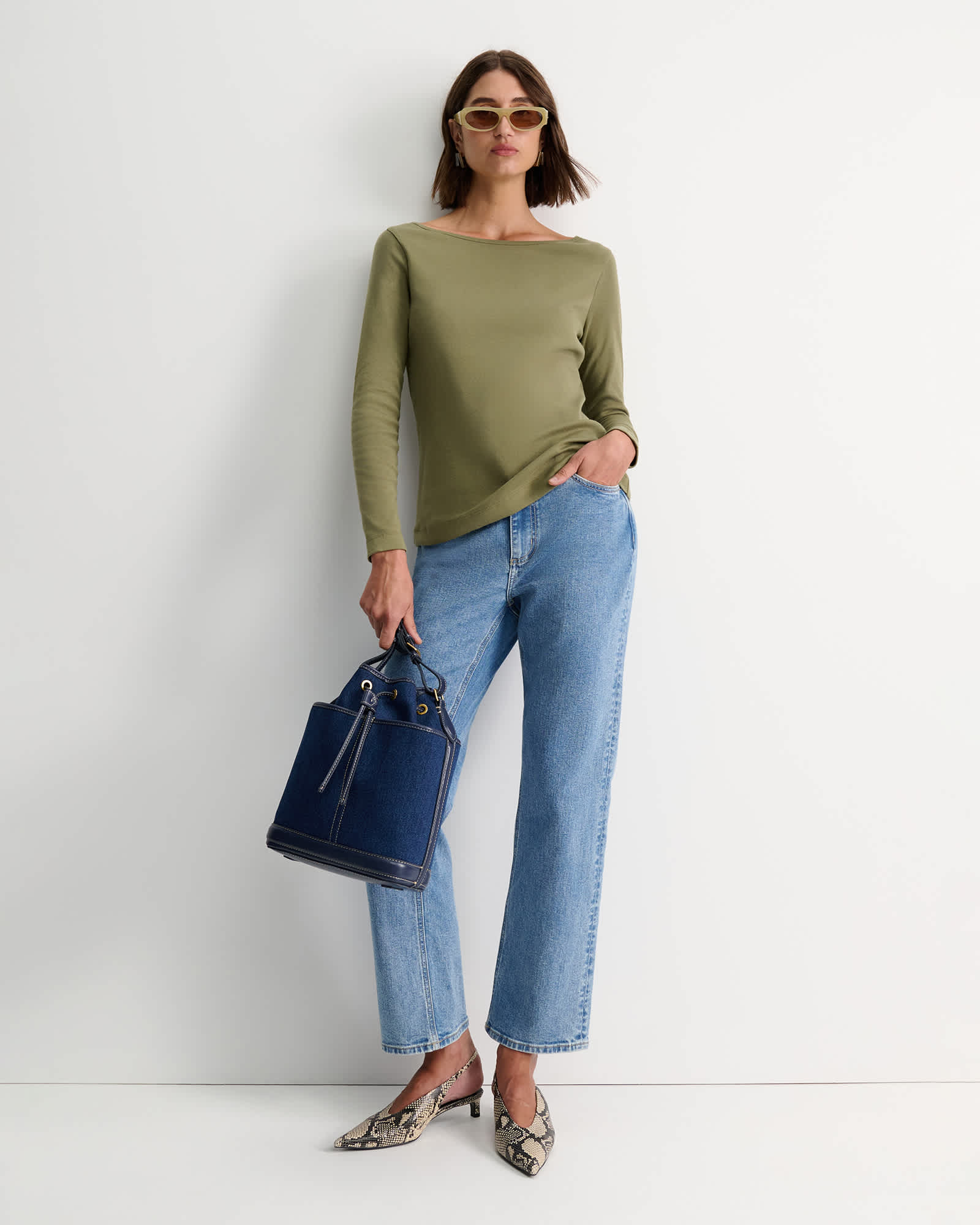 Heidi Long Sleeve Rib Tee