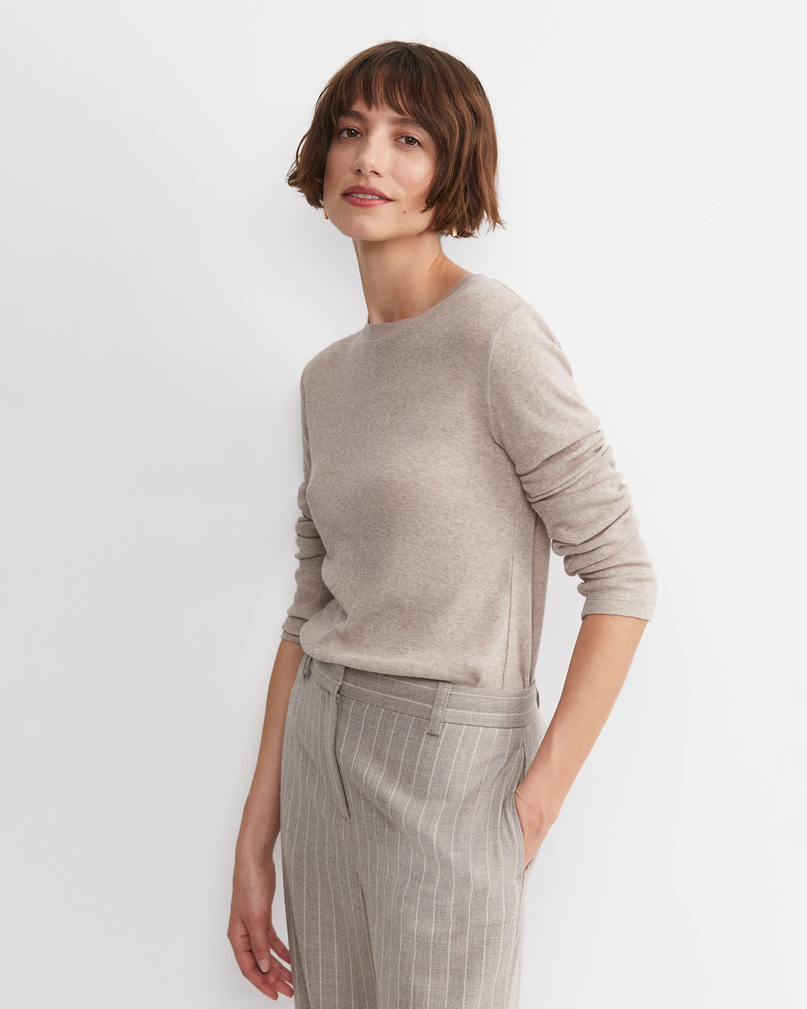 Shanni Cotton Cashmere Tee