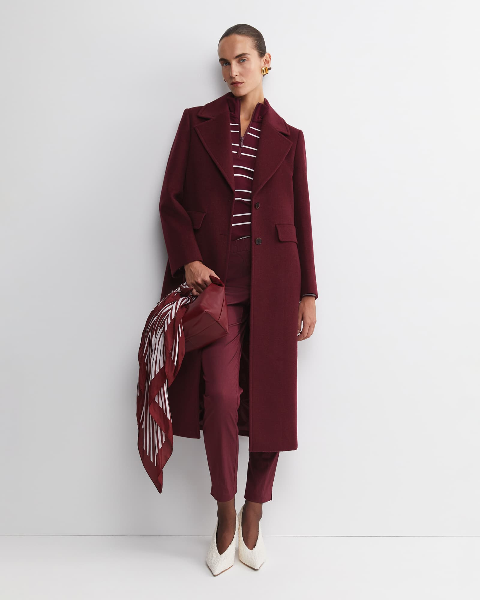Saskia Single Breasted Coat