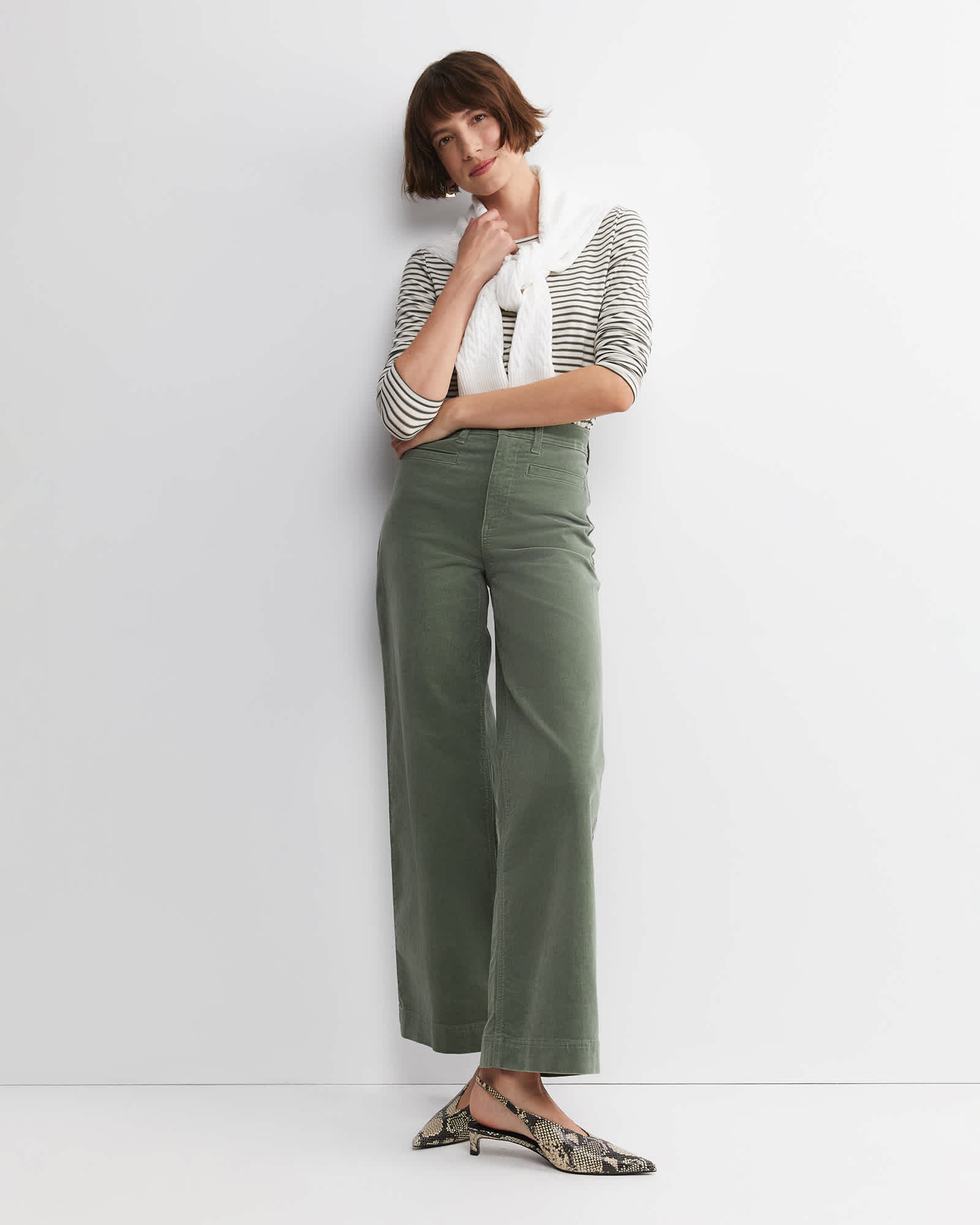 Cleo Cord Wide Leg Jean