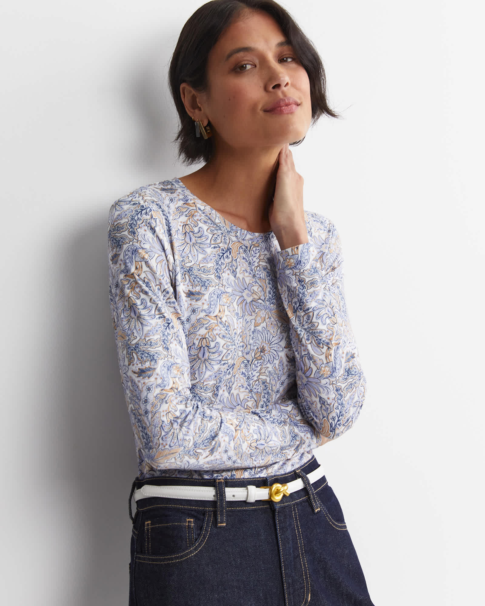 Enzo Liberty Long Sleeve Magic Tee
