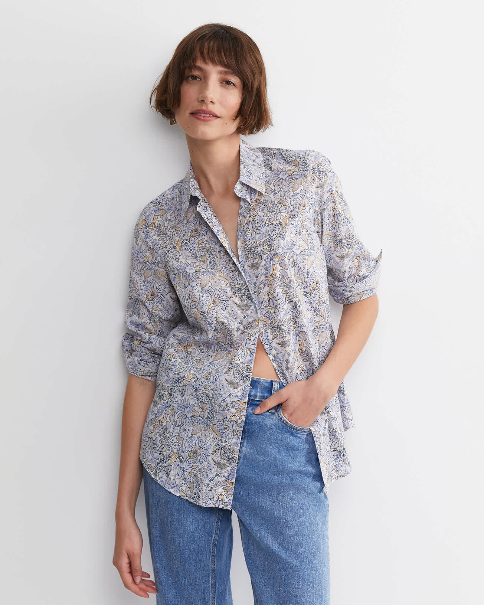 Enzo Liberty Long Sleeve Shirt