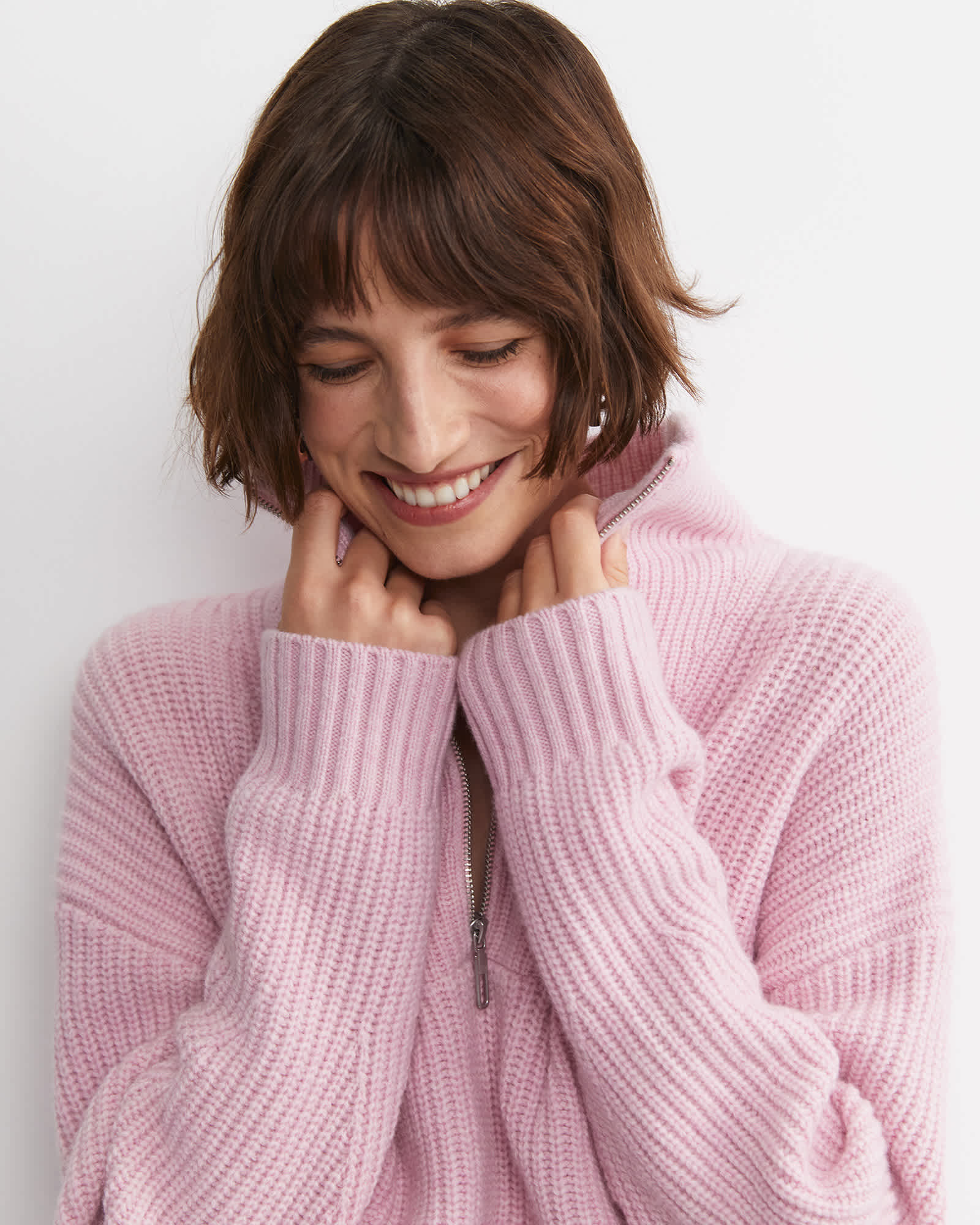 Sunshine Quarter Zip Knit