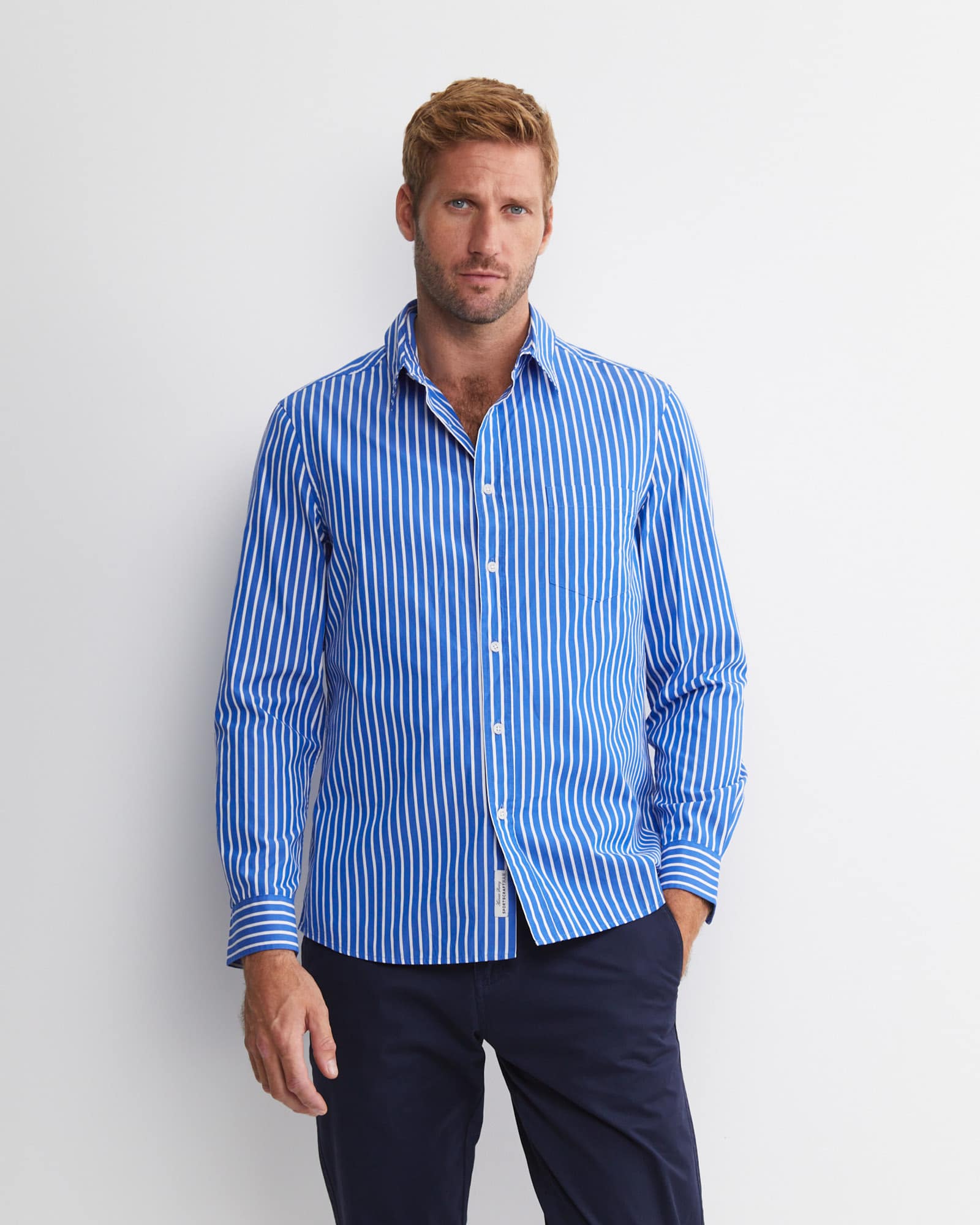 Ryan Long Sleeve Stripe Shirt