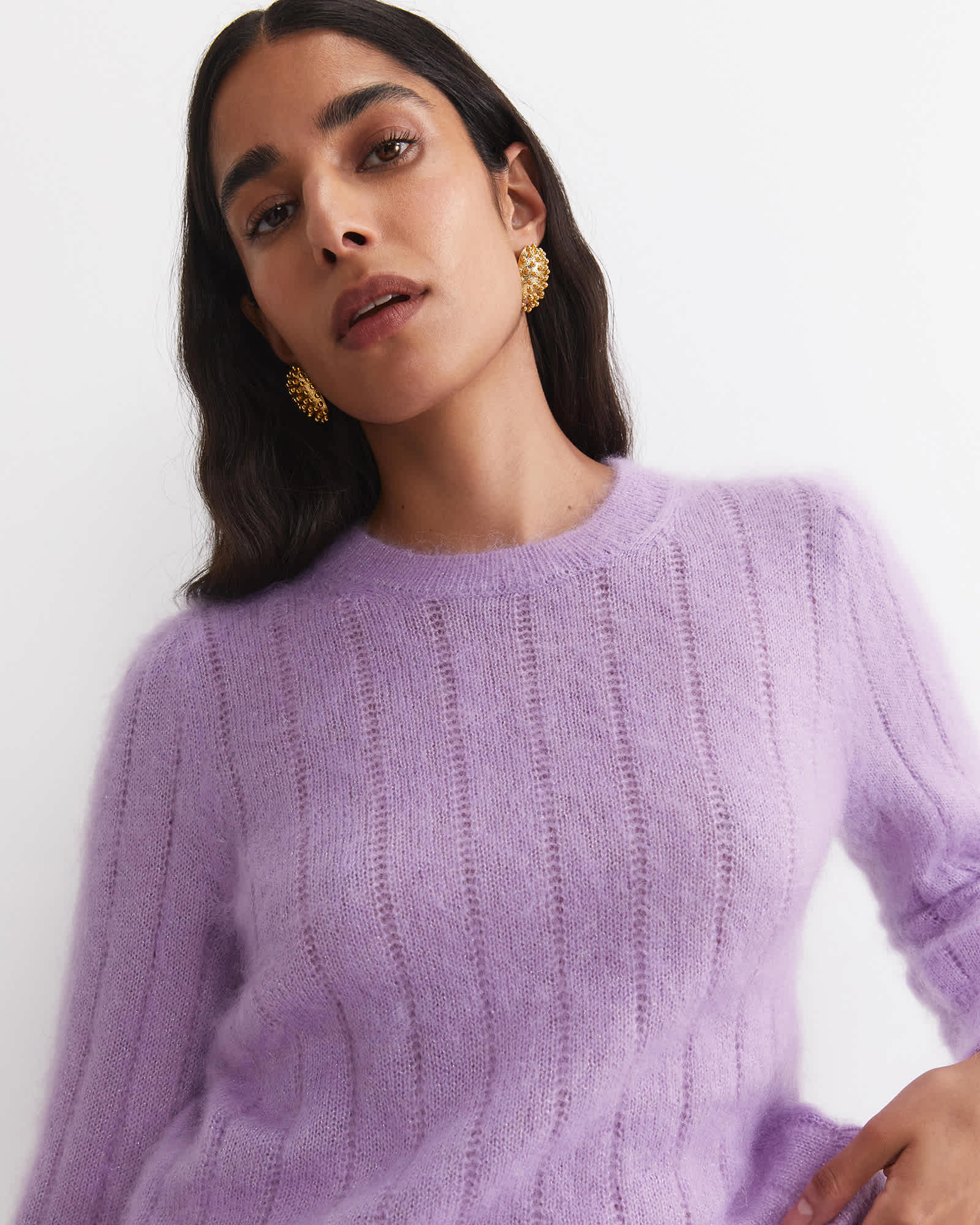 Tatiana Mohair Sparkle Sweater