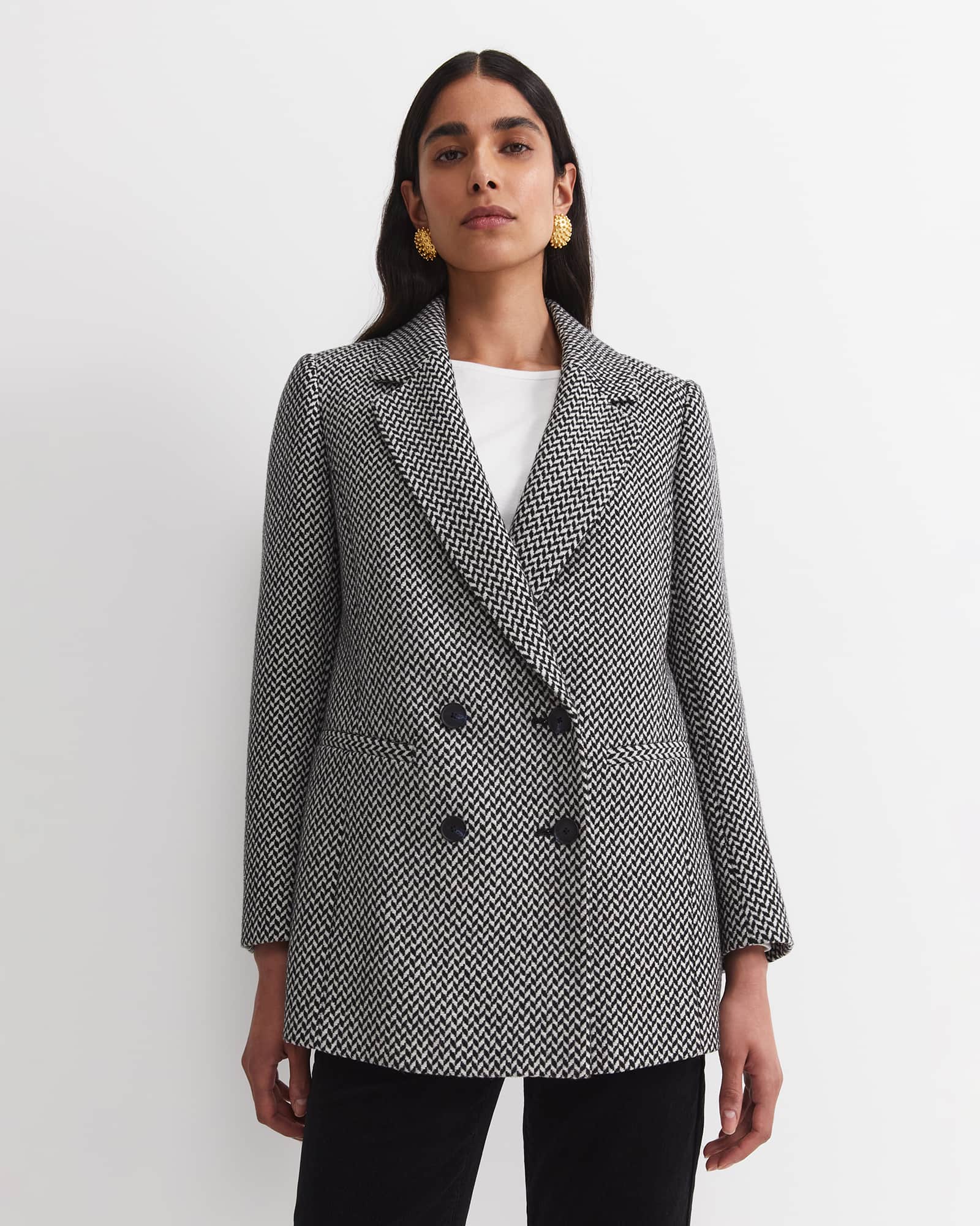 Bea Double Breasted Coat