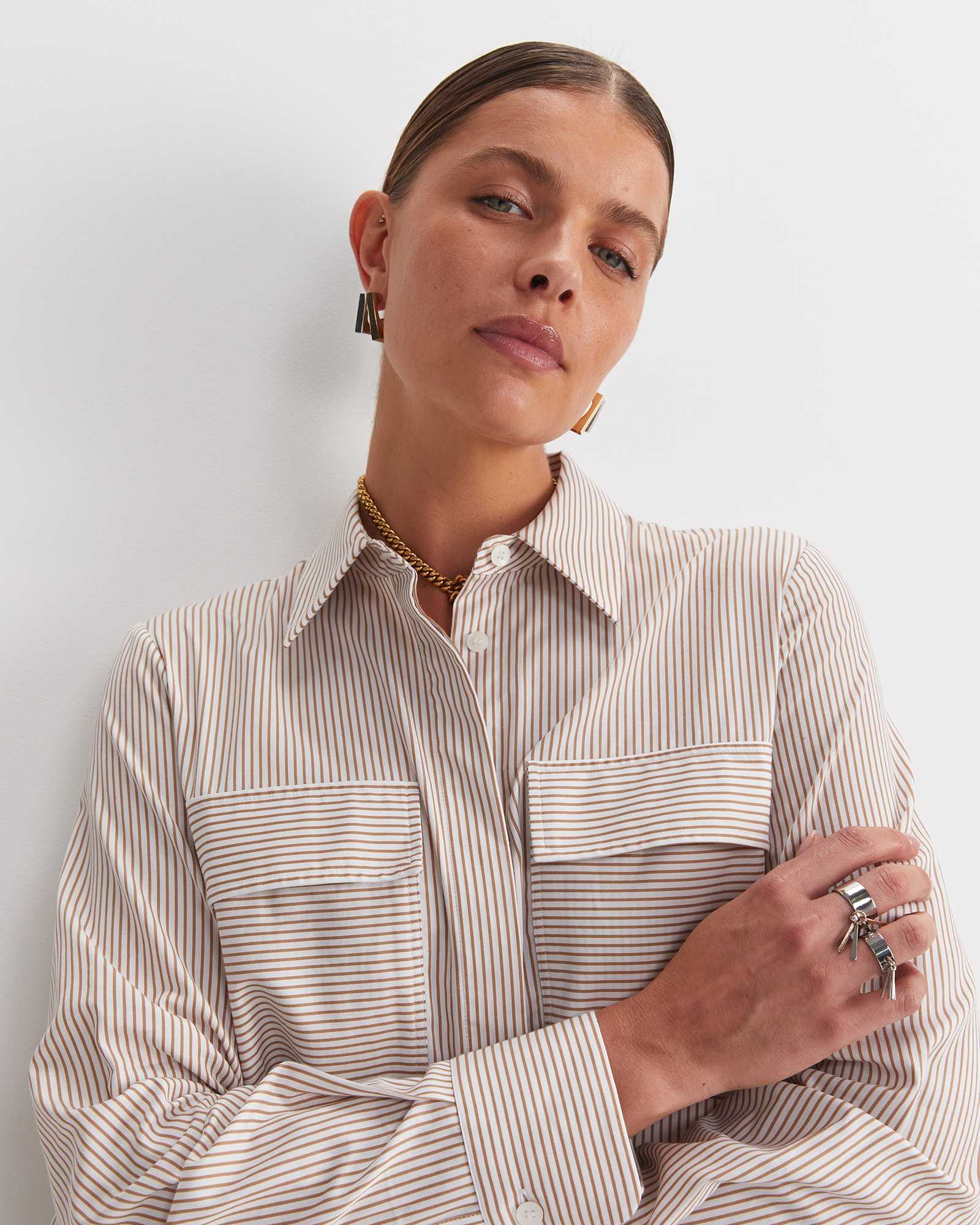 Stripe Pocket Shirt