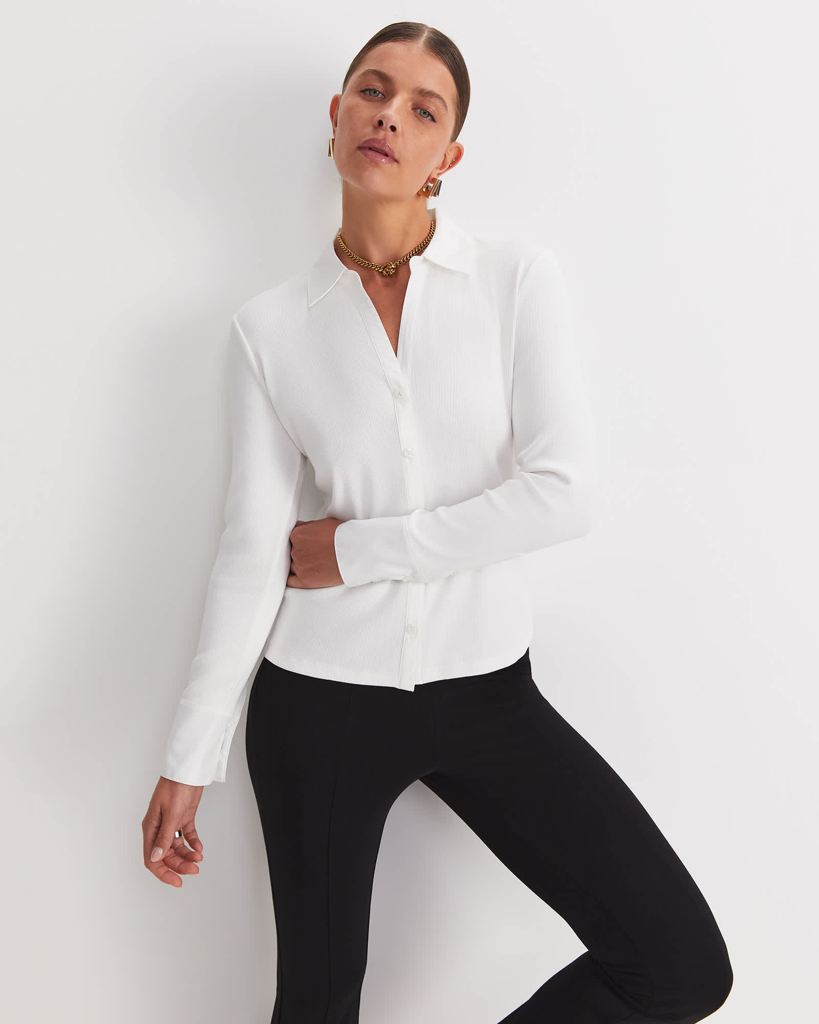 Catherine Rib Shirt
