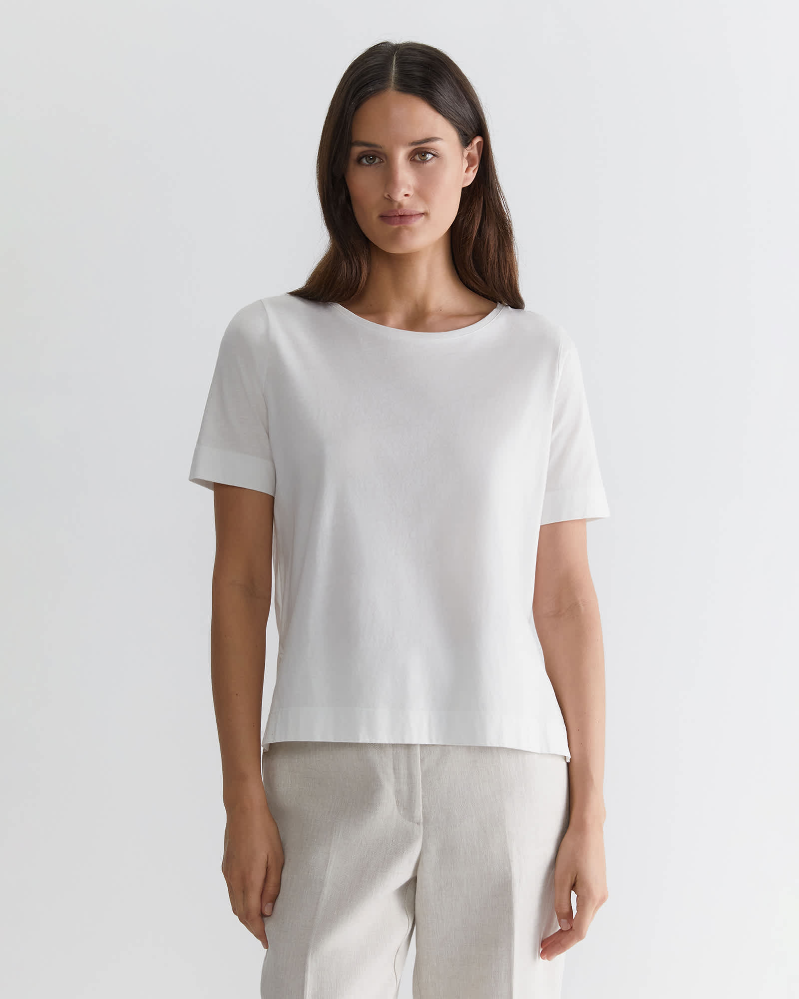 Mercerised Short Sleeve Tee