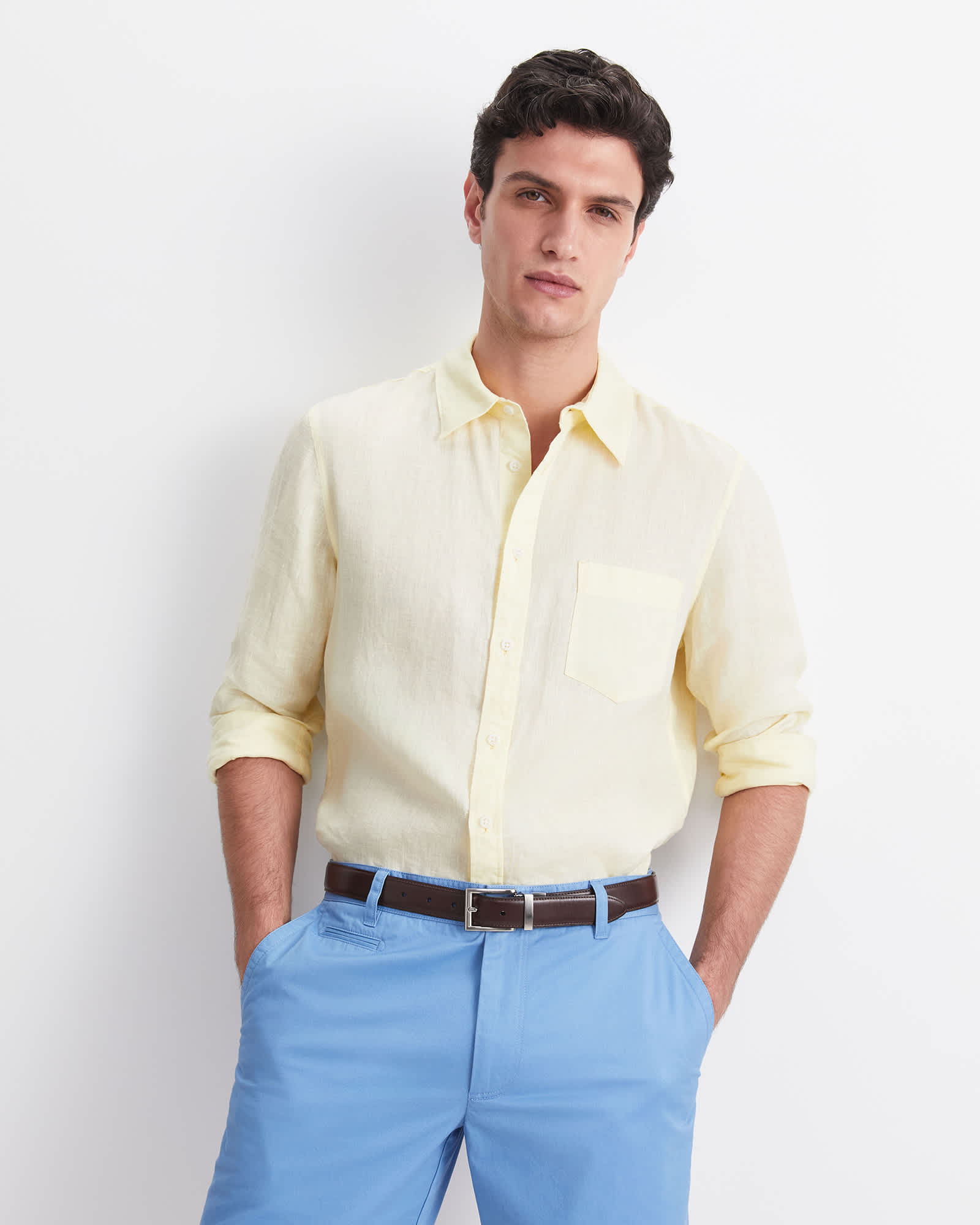 Long Sleeve Linen Shirt
