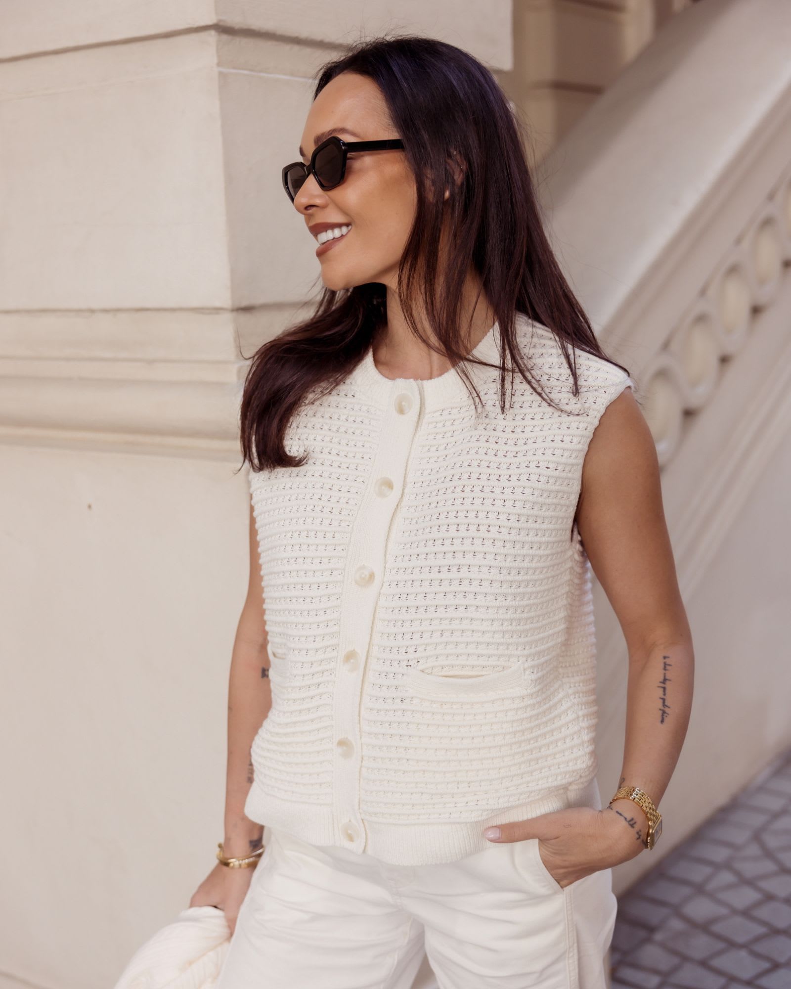 Crochet Relaxed Vest