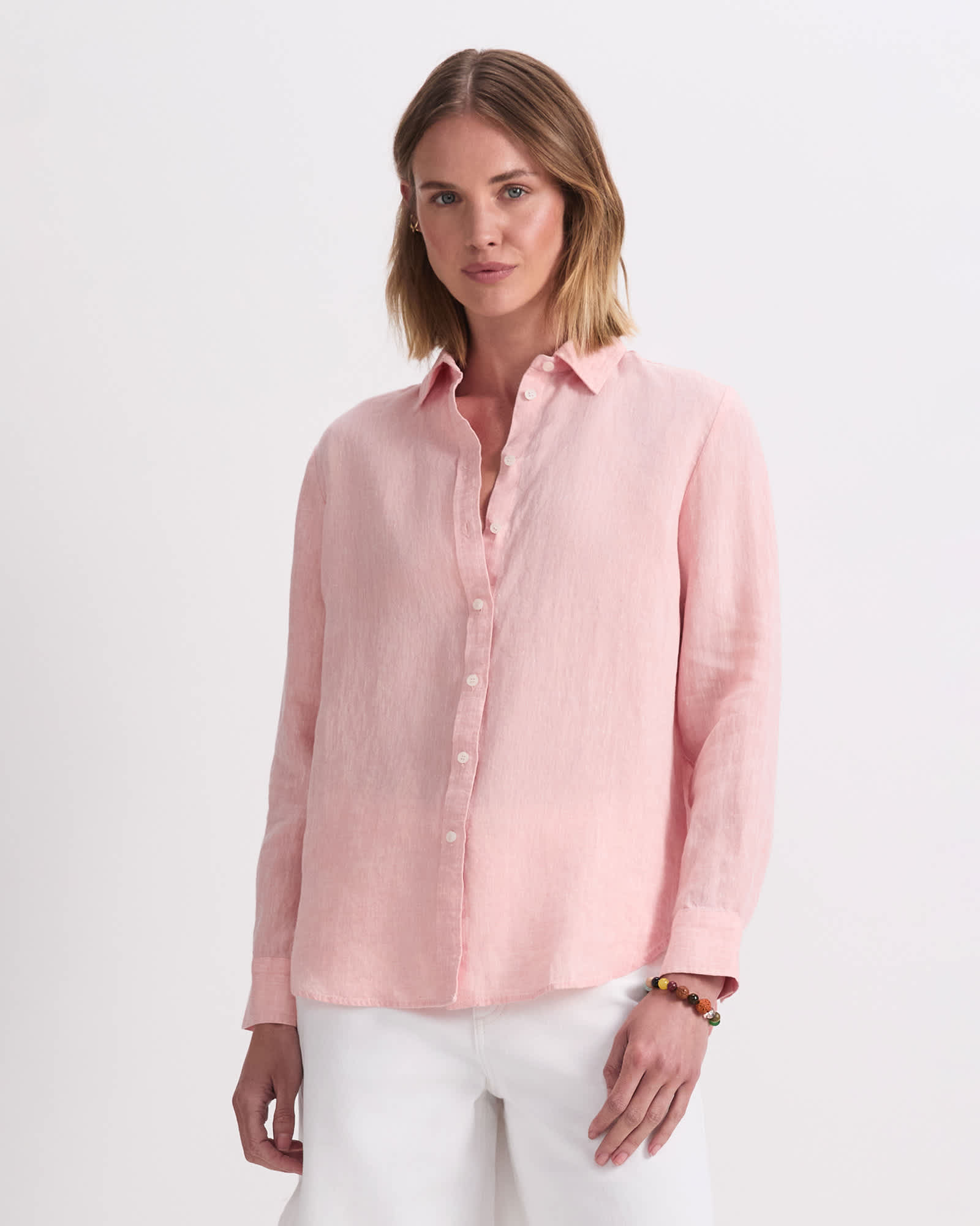 Dahlia Long Sleeve Linen Shirt