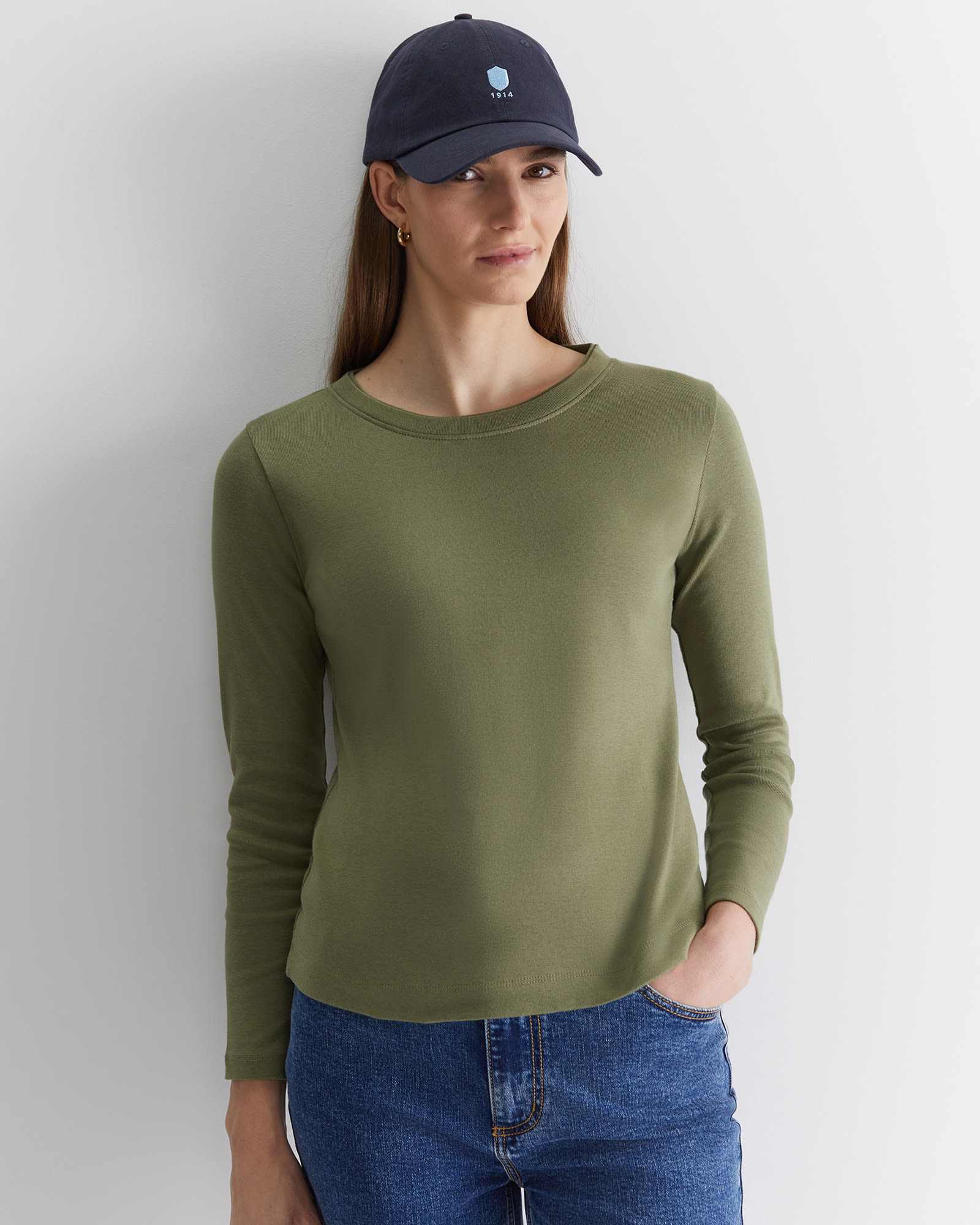 Heidi Long Sleeve Rib Tee