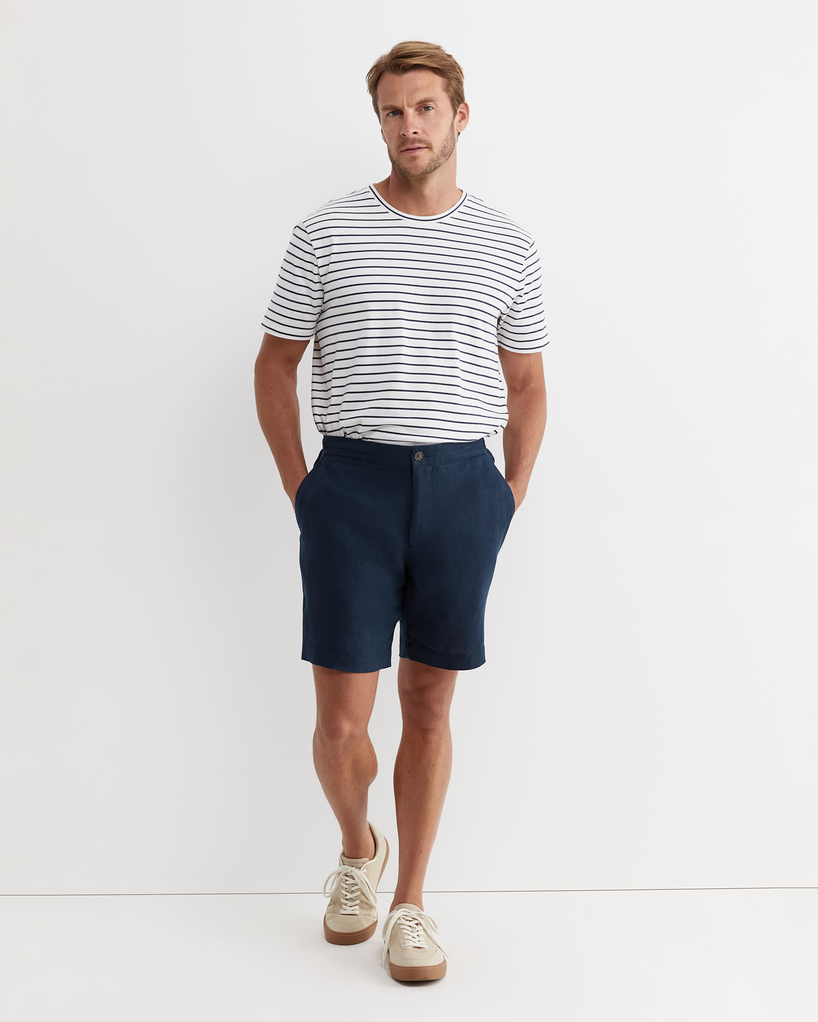 Holland Linen Short