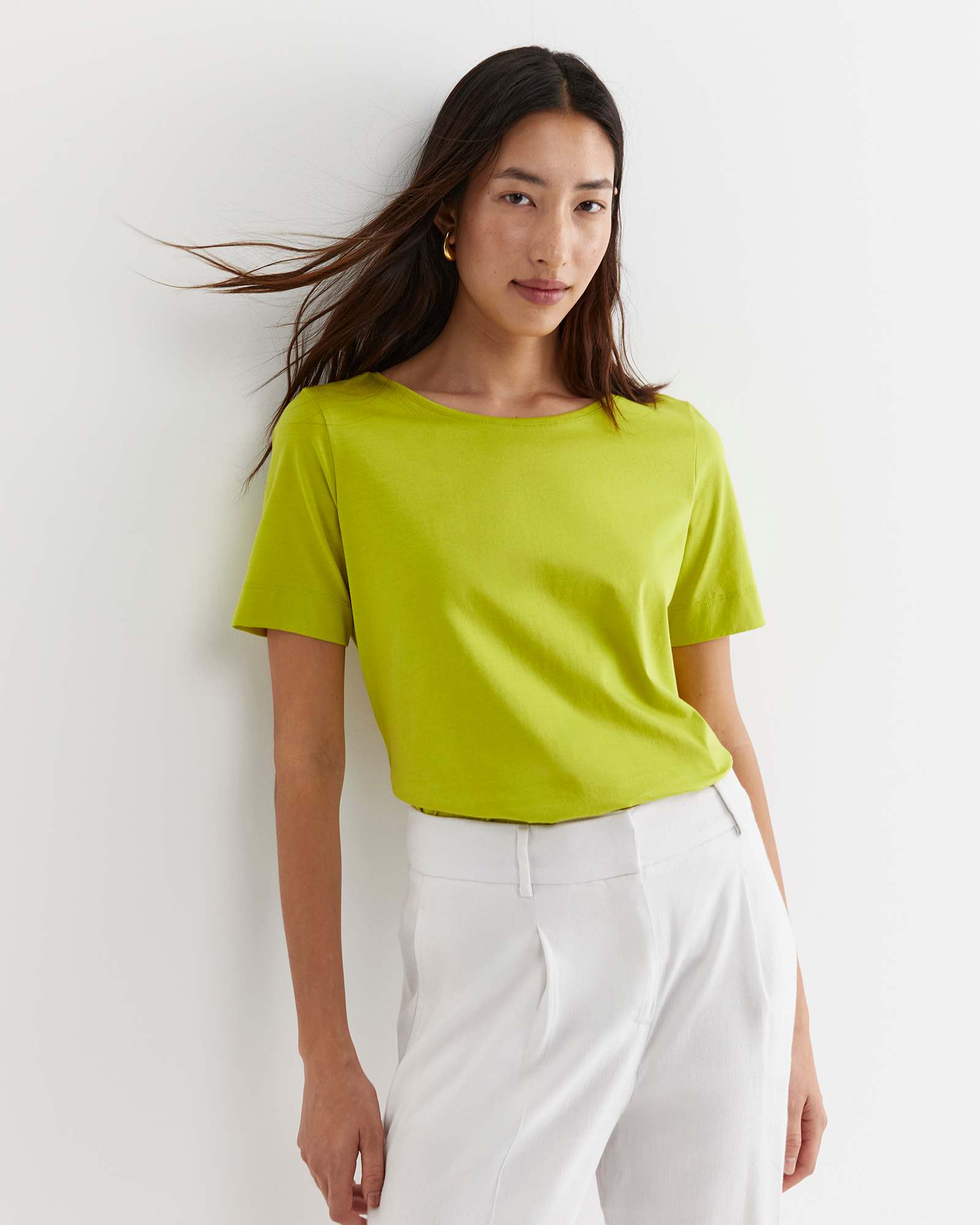 Mercerised Cotton Tee