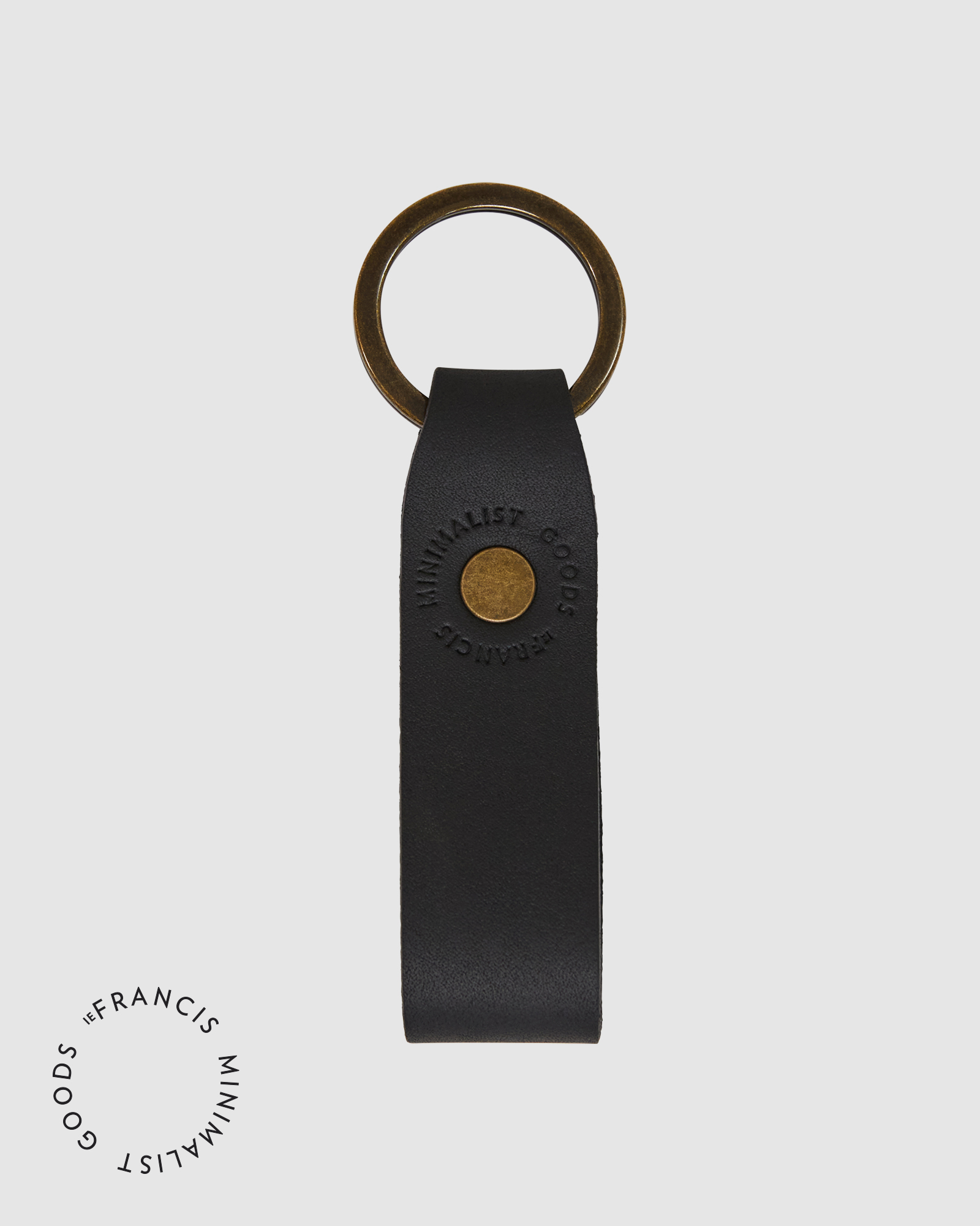 Classic Key Fob No. 226 | Black Leather