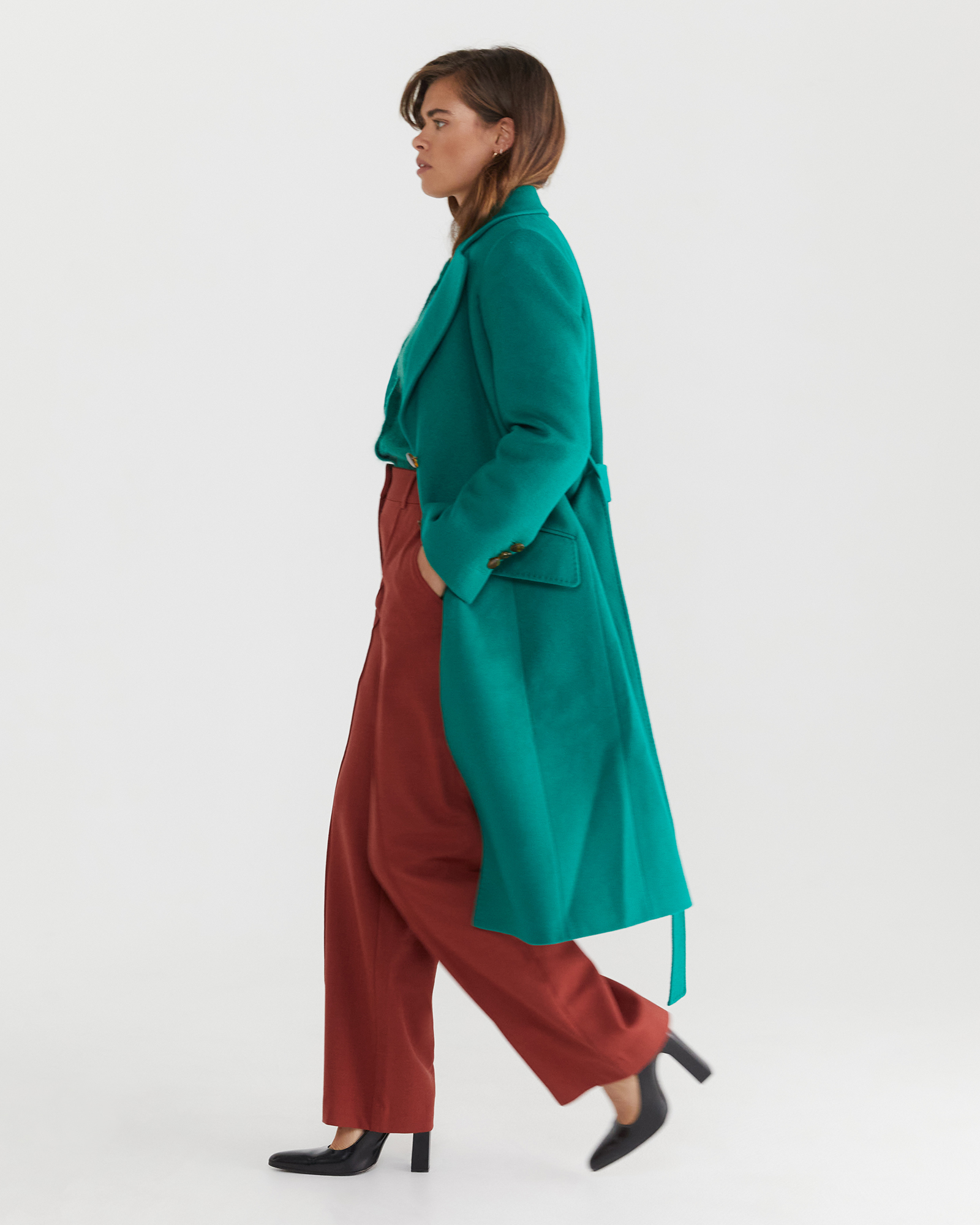 Green clearance duster coat