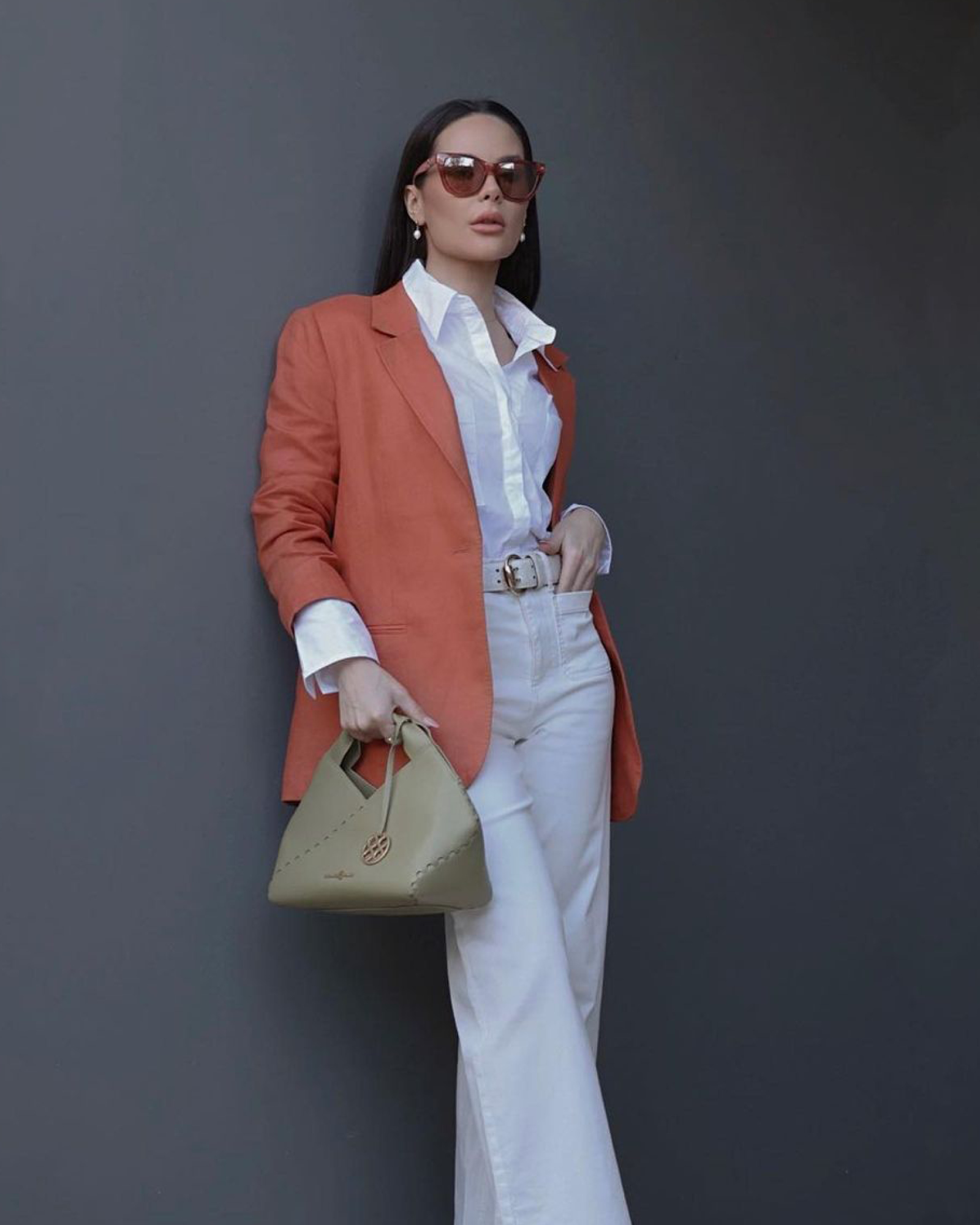 Terracotta blazer on sale