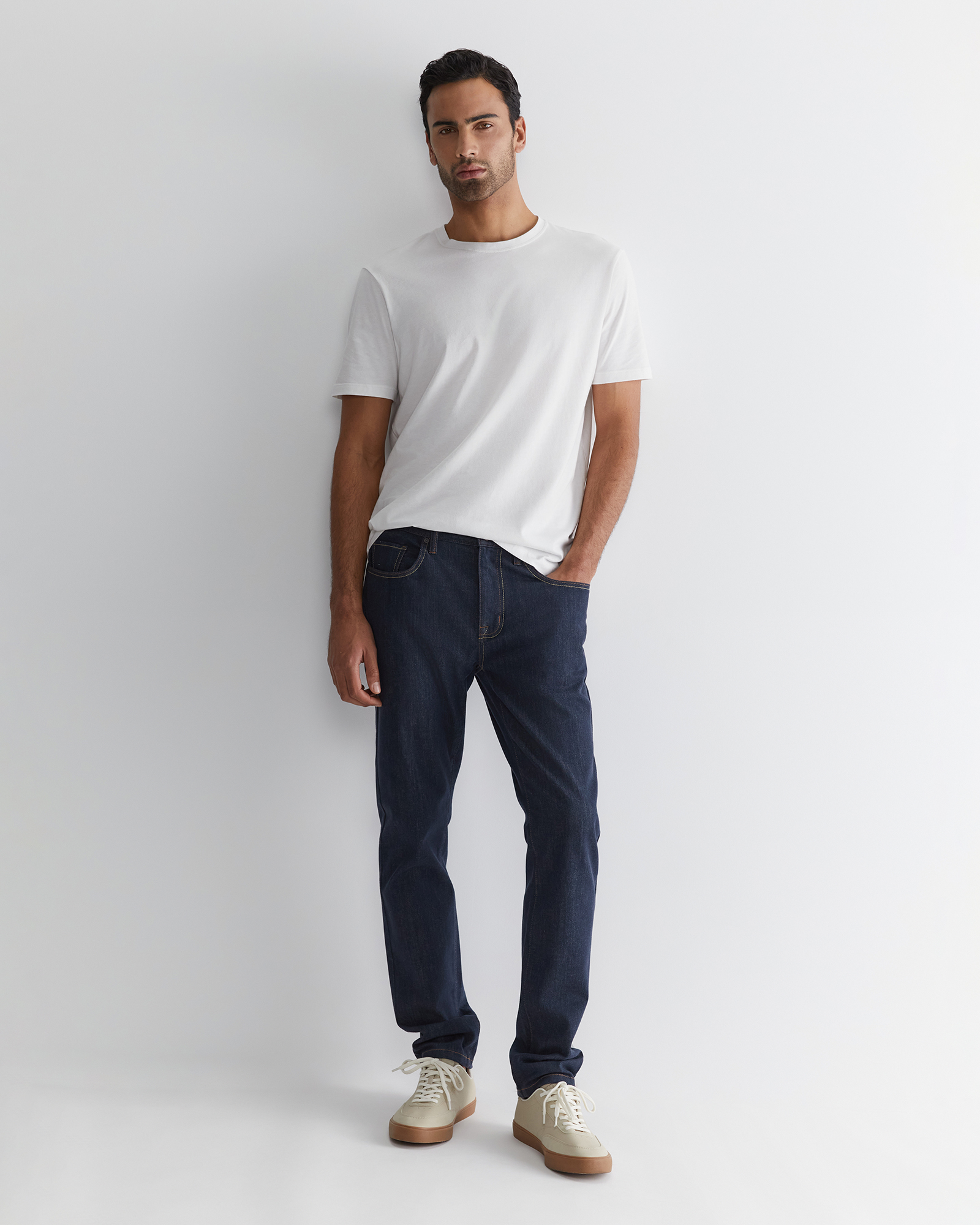 Jackson Slim Jean in Raw Indigo | Sportscraft