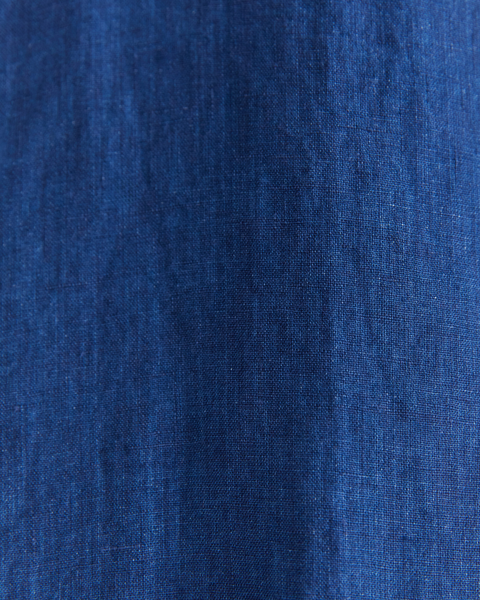 Long Sleeve Linen Shirt in Indigo | Sportscraft